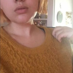 Mossimo Orange Sweater - Perfect for Fall!